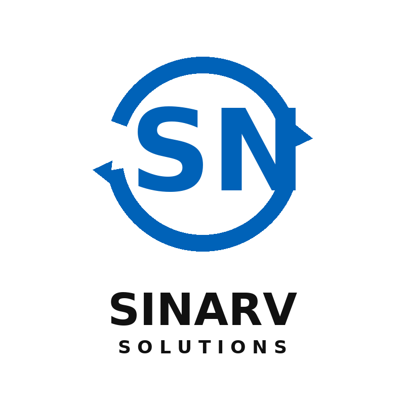 Logotipo Oficial SINARV Solutions